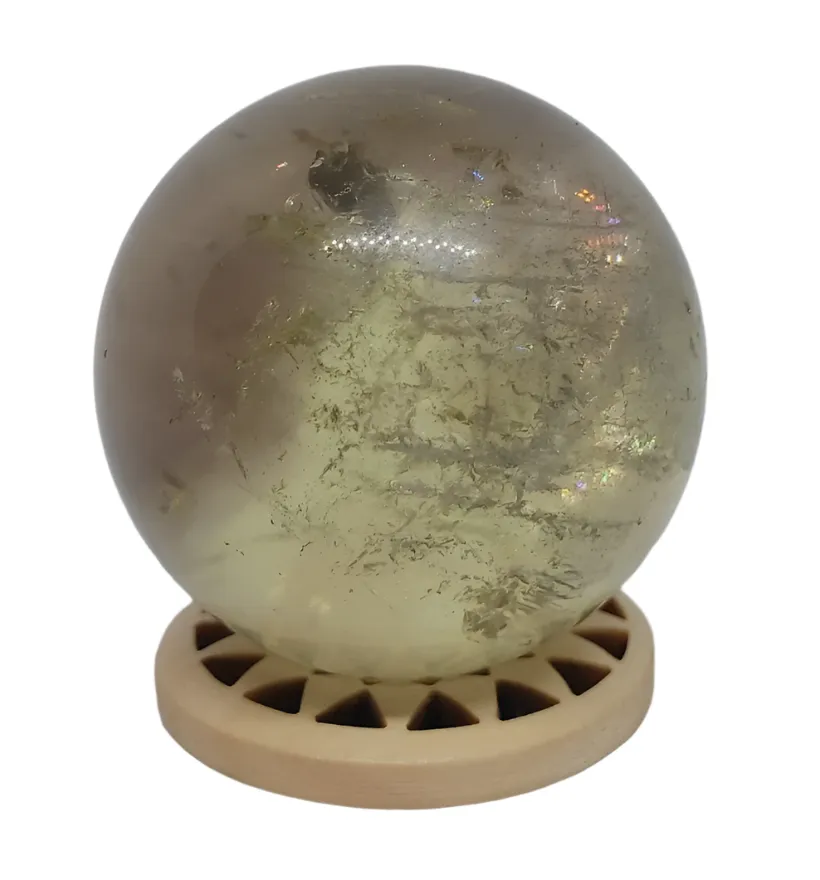 95G Smoky Citrine Crystal Sphere