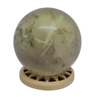 95G Smoky Citrine Crystal Sphere