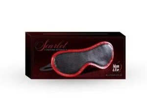 Adam and Eve Scarlet Couture Blindfold