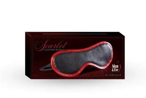 Adam and Eve Scarlet Couture Blindfold