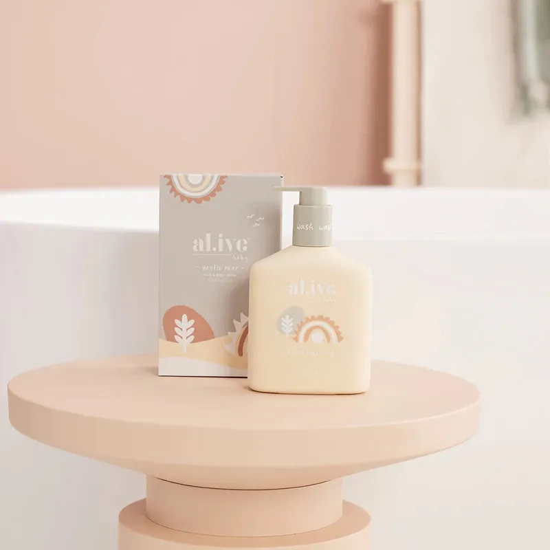 al.ive body Gentle Pear Baby Hair & Body Wash