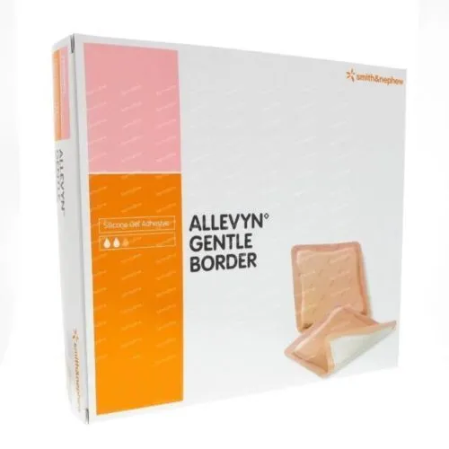 ALLEVYN Gentle Border 15cm x 15cm Adhesive foam dressings 66800975