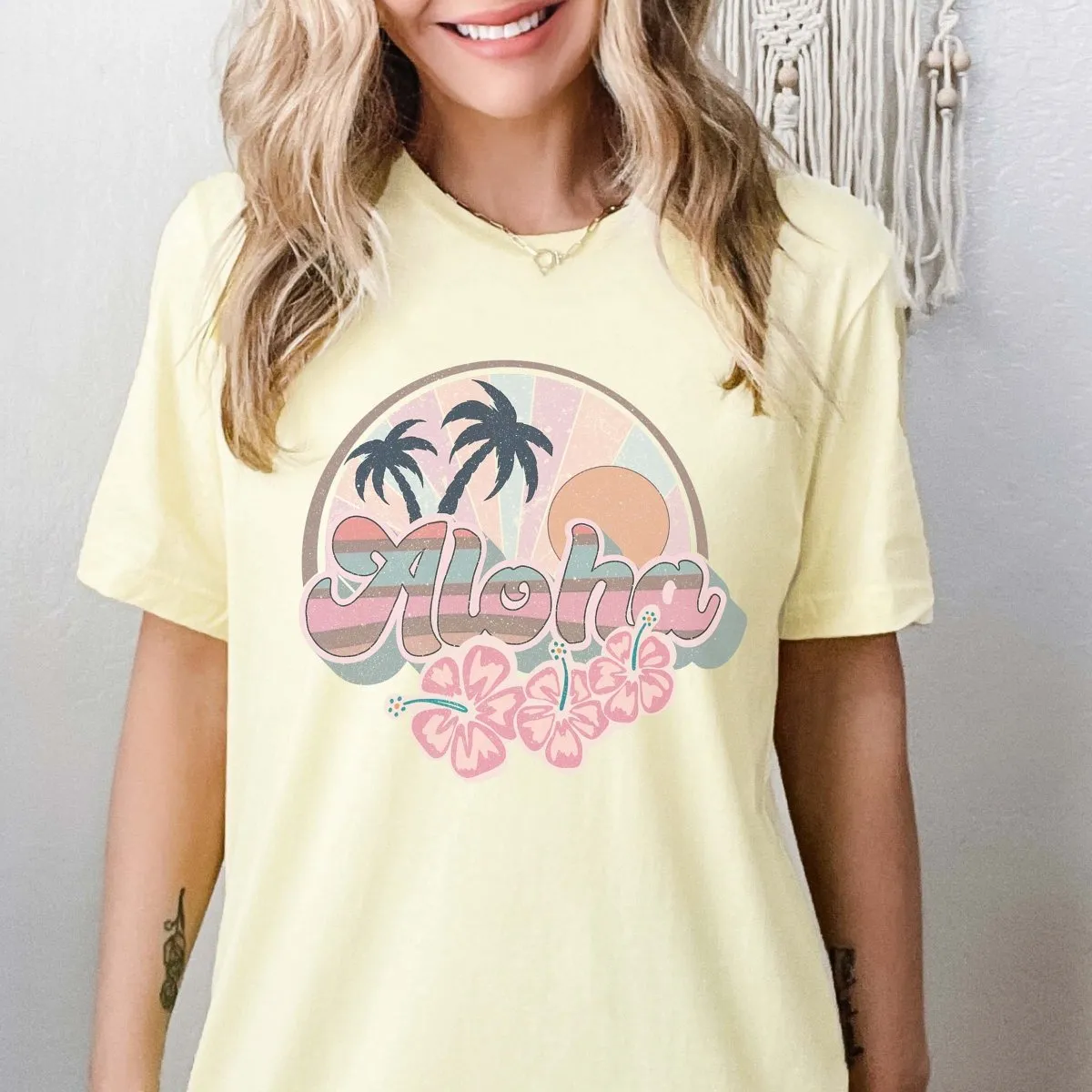 Aloha Flowers Tee