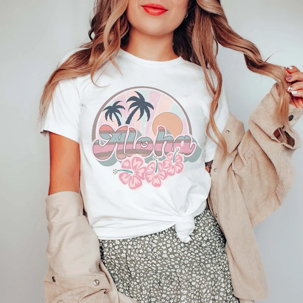 Aloha Flowers Tee