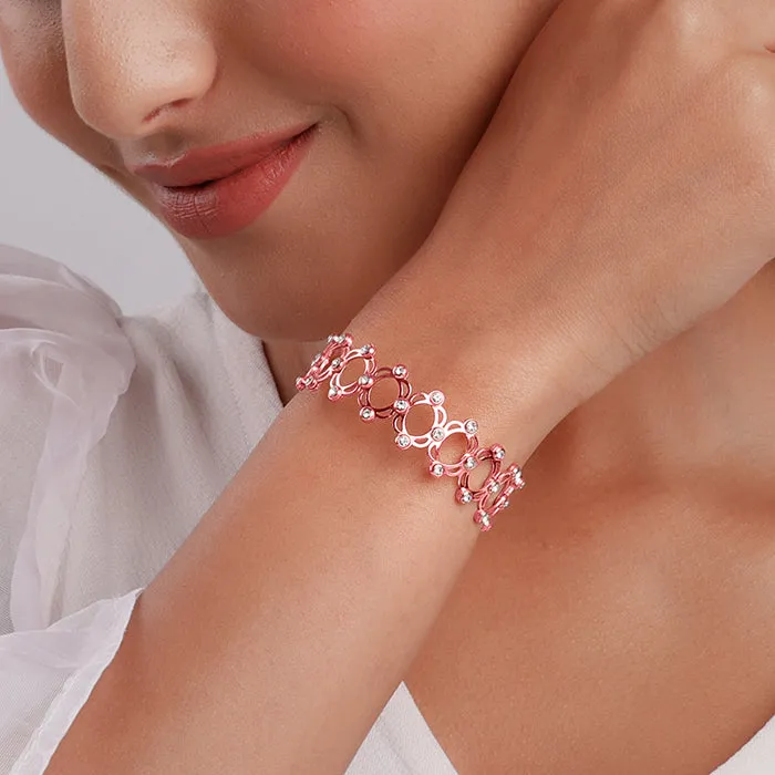 Anushka Sharma Rose Gold Supple Bracelet