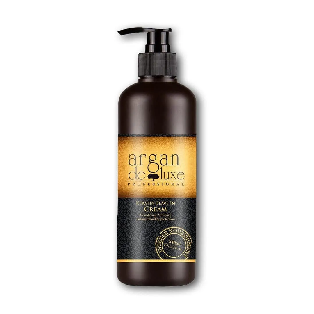 Argan Deluxe Keratin Leave In Cream 240ml