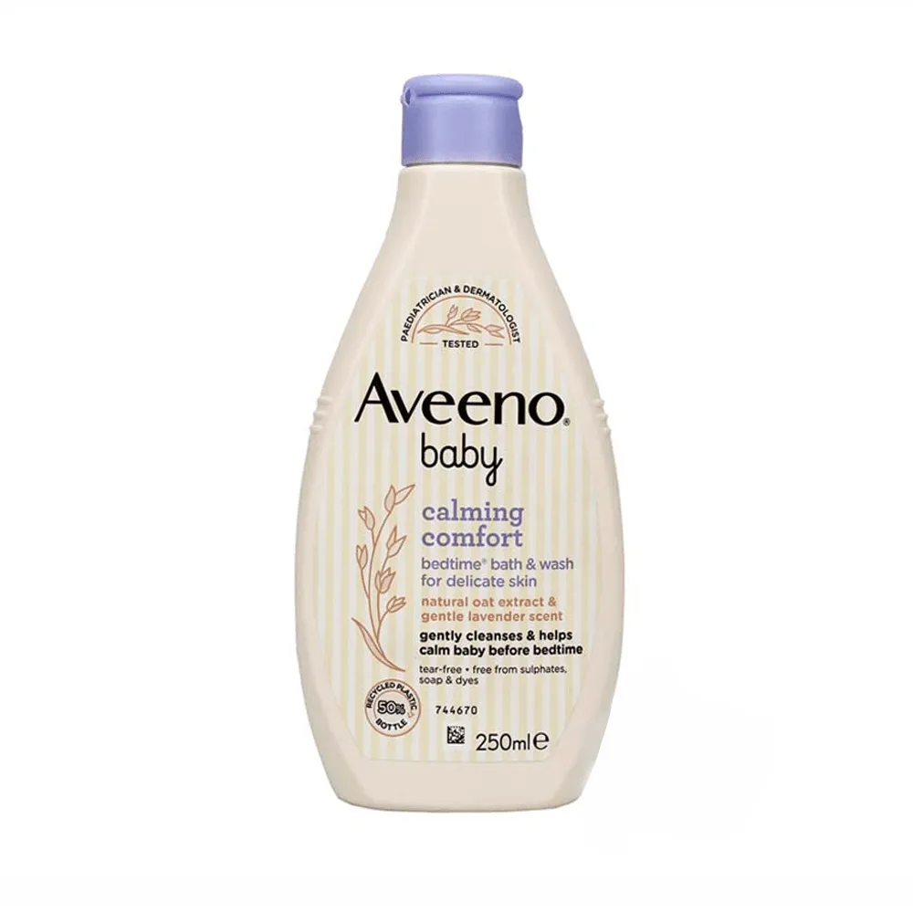 Aveeno Baby Calming Comfort Bedtime Bath & Wash 250ml