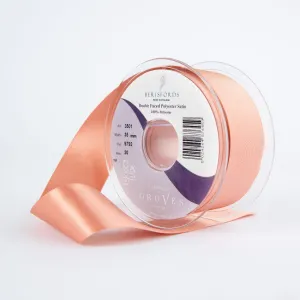 Berisfords Satin Ribbon, Rose Gold