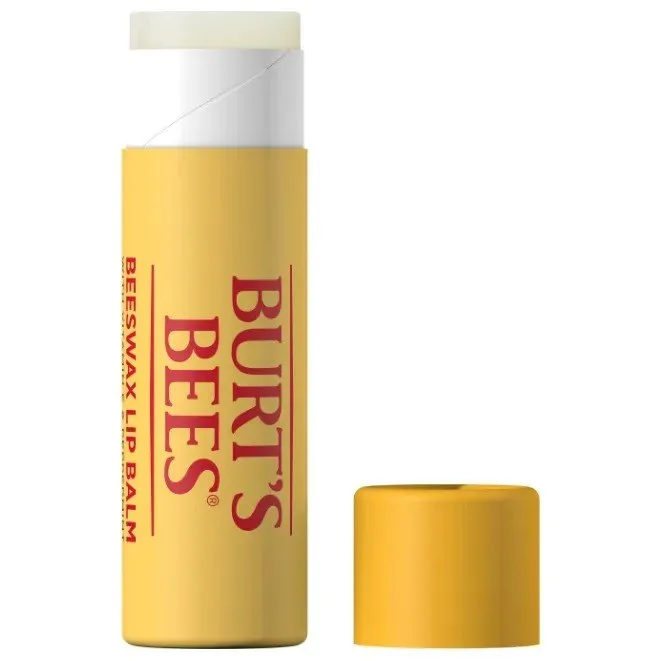 Burt's Bees Original Beeswax Paper Tube Lip Balm in Blister Box 0.34 oz Lip Balm