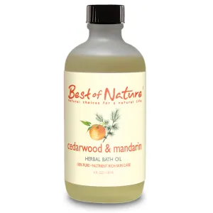 Cedarwood & Mandarin Herbal Bath Oil