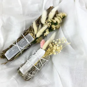 Complete Cleansing Smudging   Crystal Kit