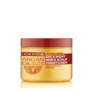 Creme of Nature Argan Oil from Morocco Day & Night Hair & Scalp Conditioner Hair Dress 4.76oz