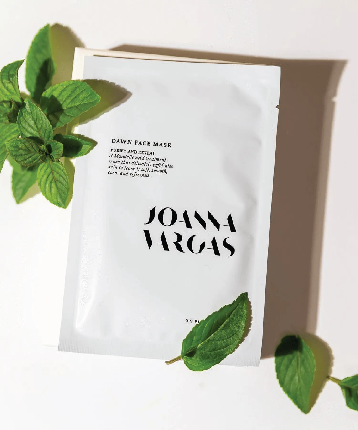 Dawn Brightening Mask - Illuminating Sheet Mask for Glowing and Radiant Skin - 5 Sheets, 4.5 FL OZ / 133 ML - Joanna Vargas