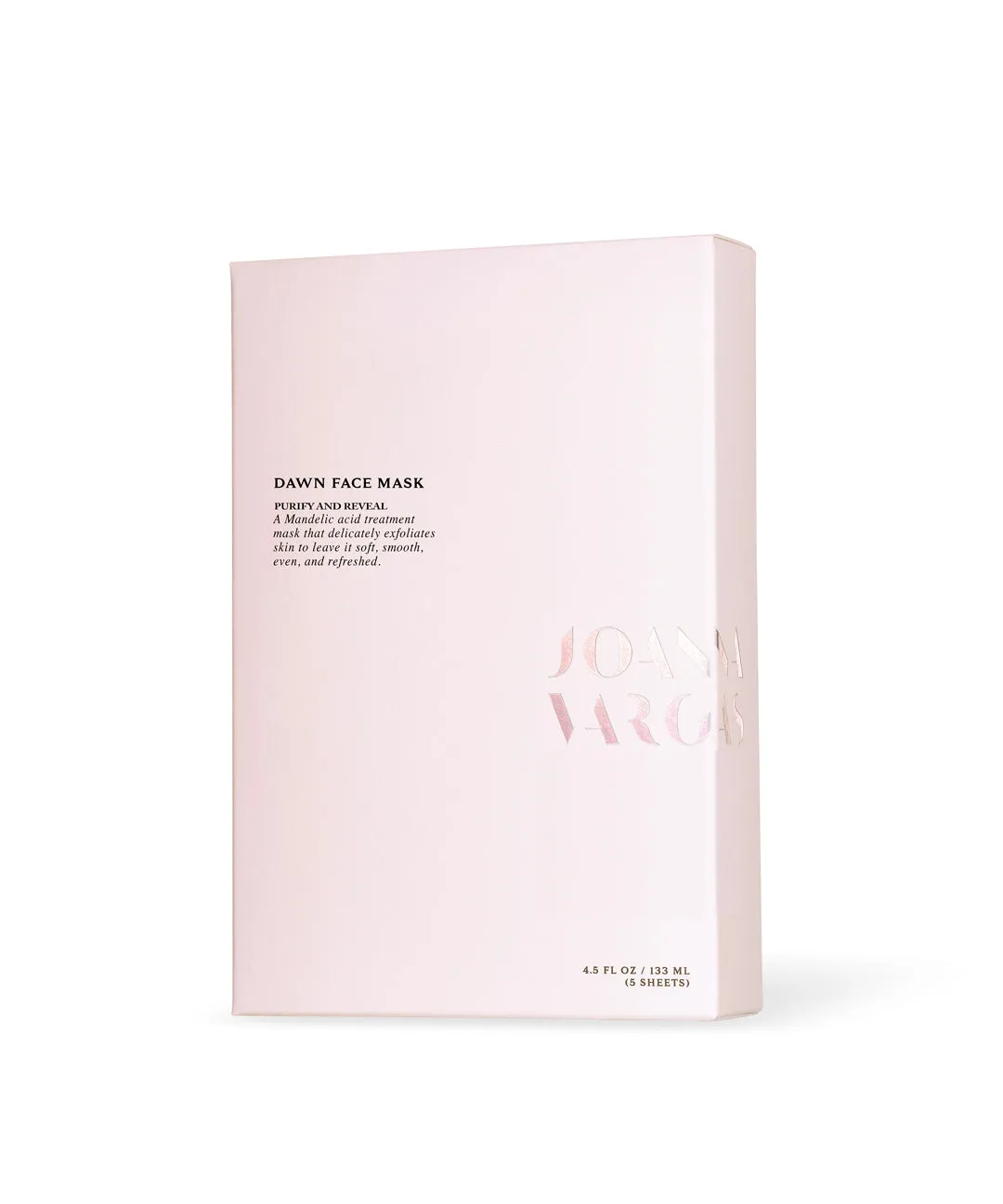 Dawn Brightening Mask - Illuminating Sheet Mask for Glowing and Radiant Skin - 5 Sheets, 4.5 FL OZ / 133 ML - Joanna Vargas