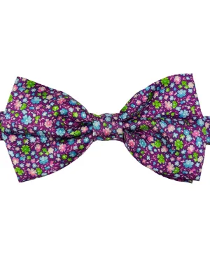 DÉCLIC Bello Floral Bow Tie - Mauve