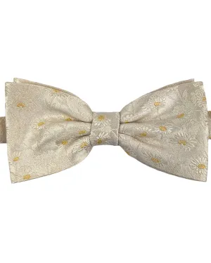 DÉCLIC Margherita Floral Bow Tie - Ivory