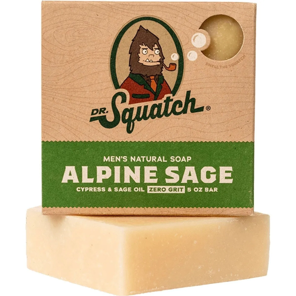 Dr. Squatch DS WH-BAR-ALP-01 Alpine Sage Bar Soap