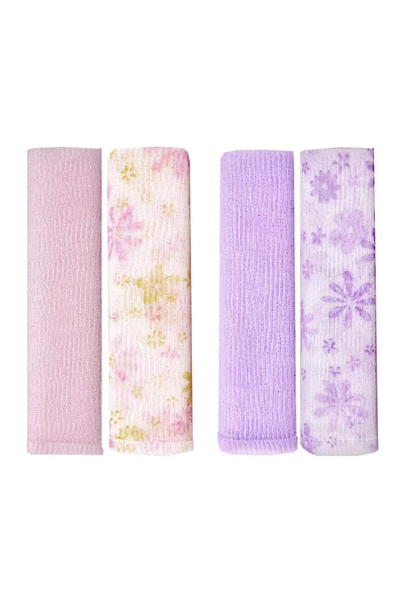 Exfoliating Shower Towel Set