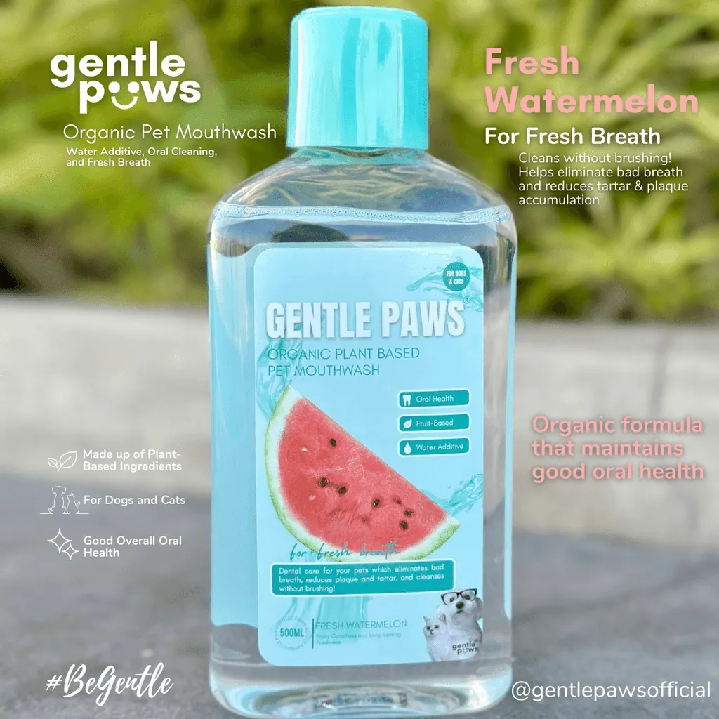 Gentle Paws Organic Mouthwash (500ml)