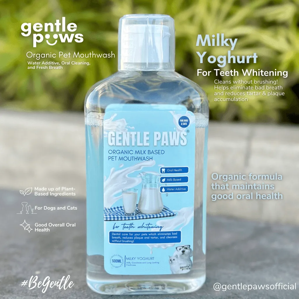 Gentle Paws Organic Mouthwash (500ml)