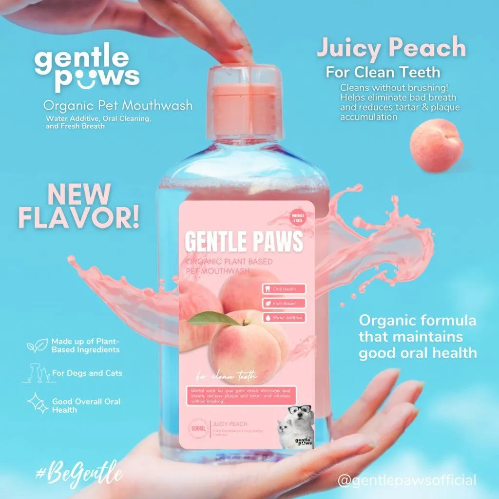 Gentle Paws Organic Mouthwash (500ml)