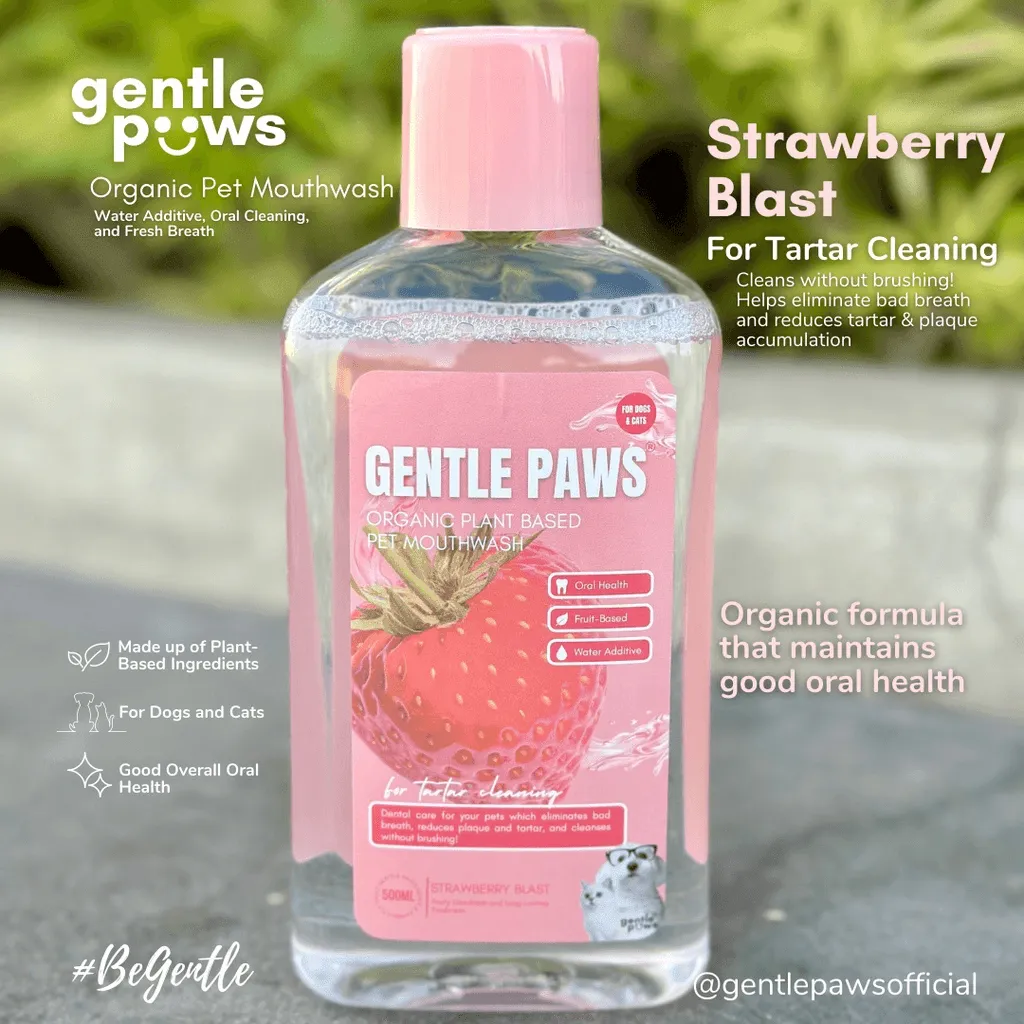 Gentle Paws Organic Mouthwash (500ml)