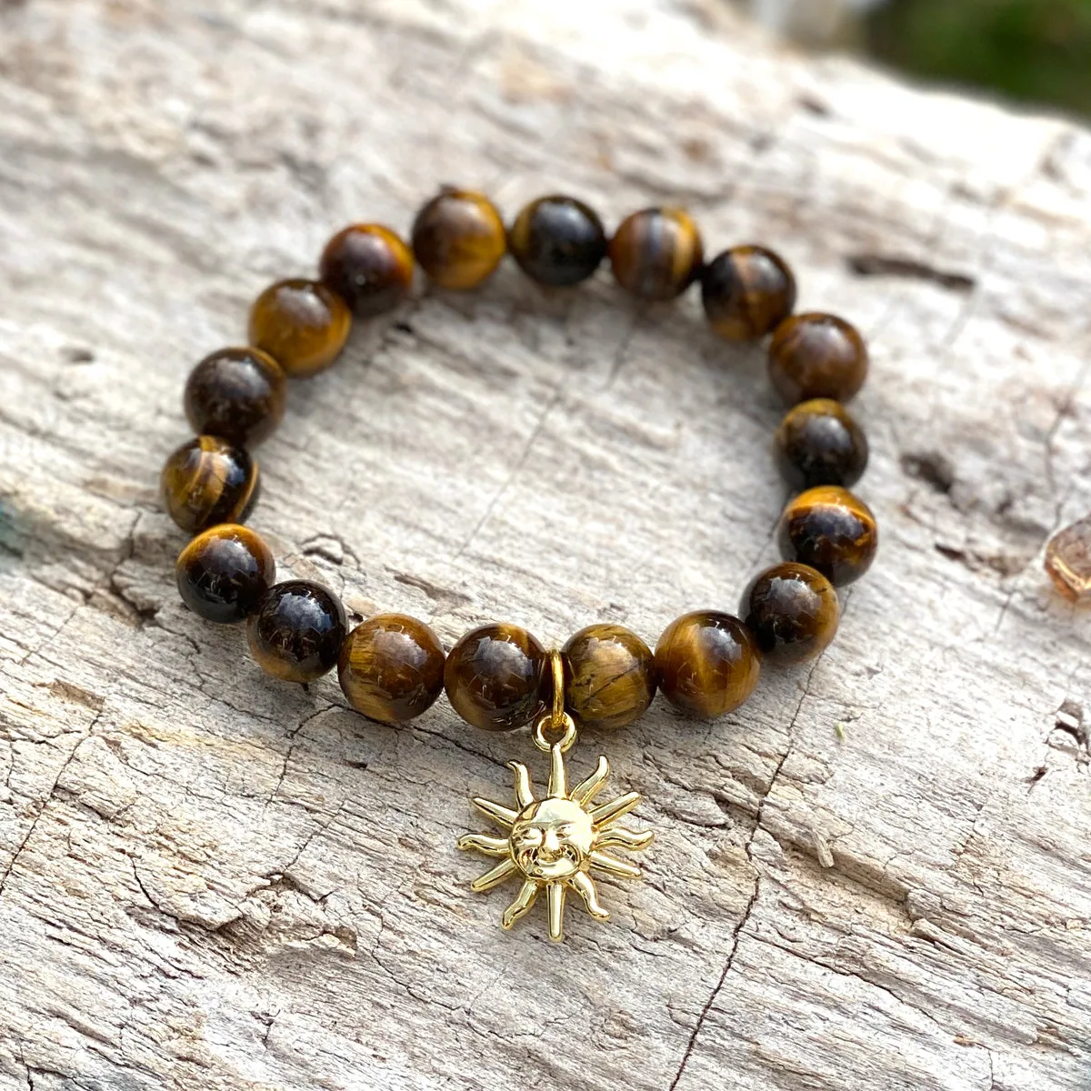 Grounding Sunlight Bracelet with Tiger Eye