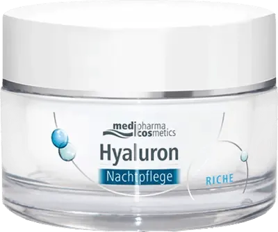 HYALURON NIGHT CARE rich cream in a jar