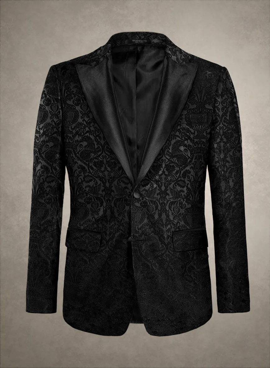 Italian Silk Endrea Tuxedo Jacket