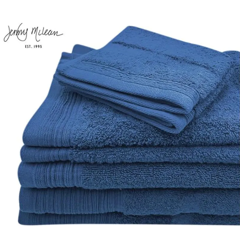 Jenny Mclean De La Maison 7 Piece Navy Towel Pack