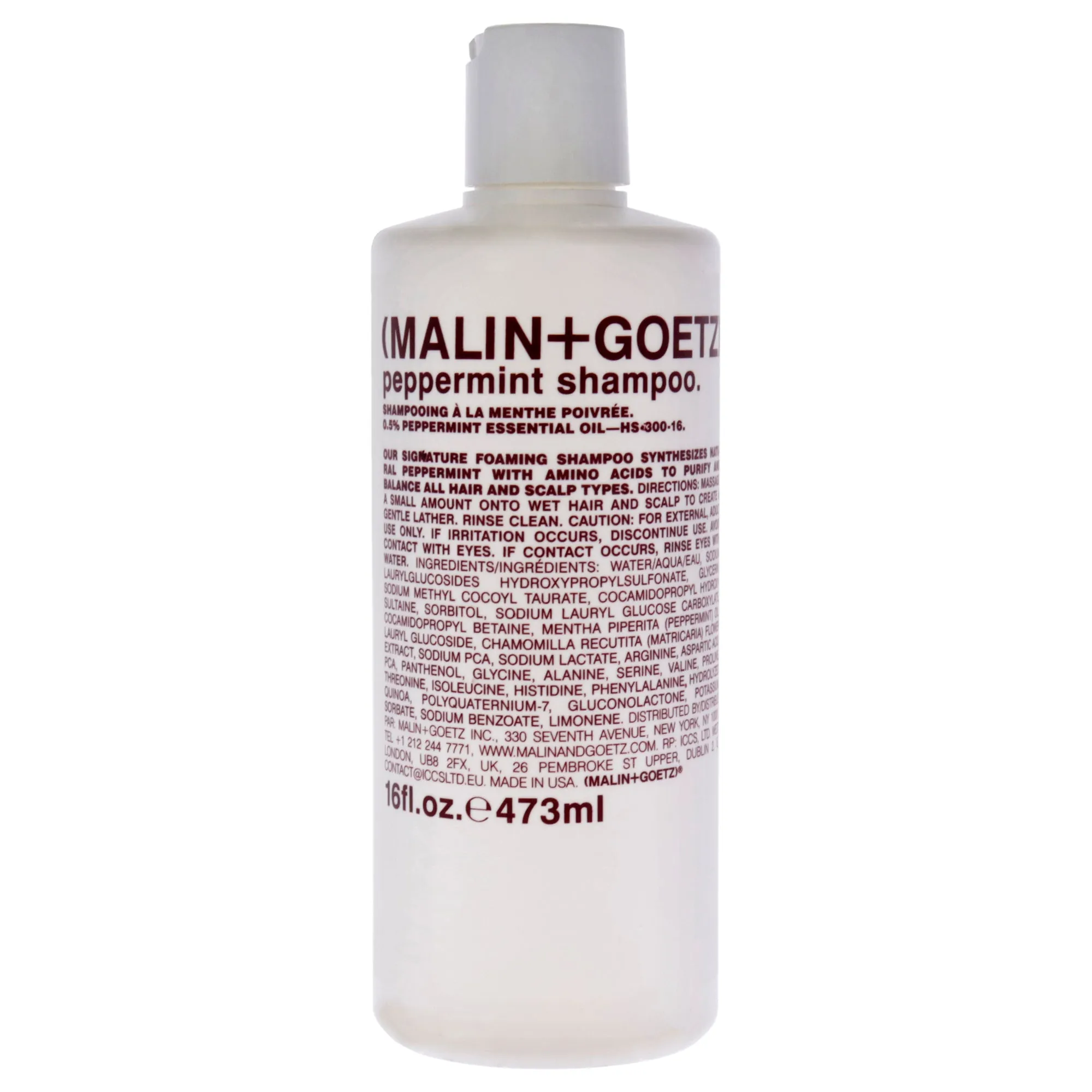 Malin   Goetz Shampoo, Peppermint, 16 Fl Oz