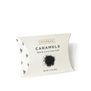 McCrea's Candies | Black Lava Sea Salt Caramels