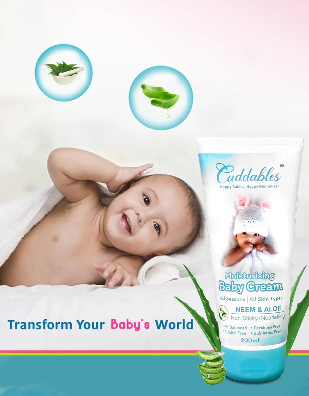 Moisturizing Baby Cream