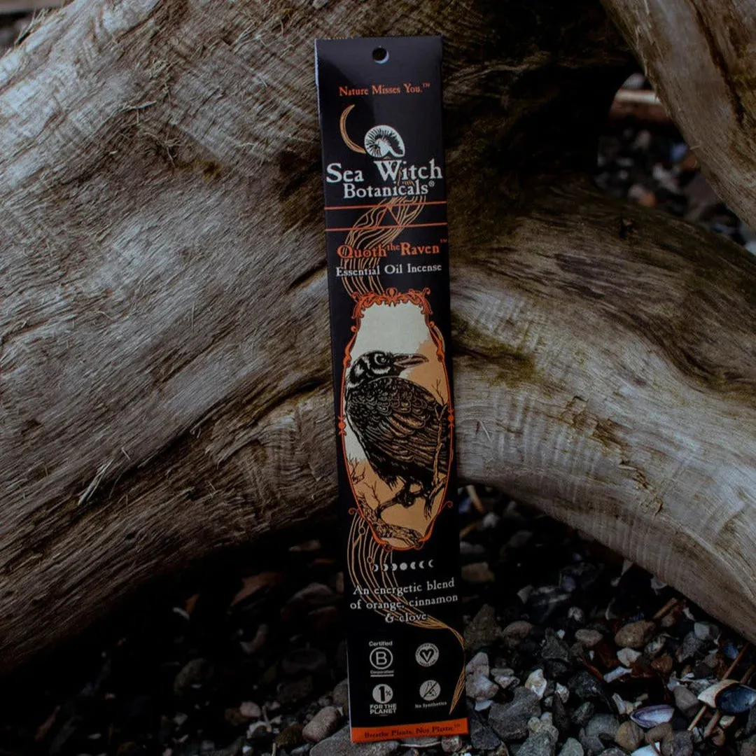 Natural Incense Sticks - Quoth the Raven