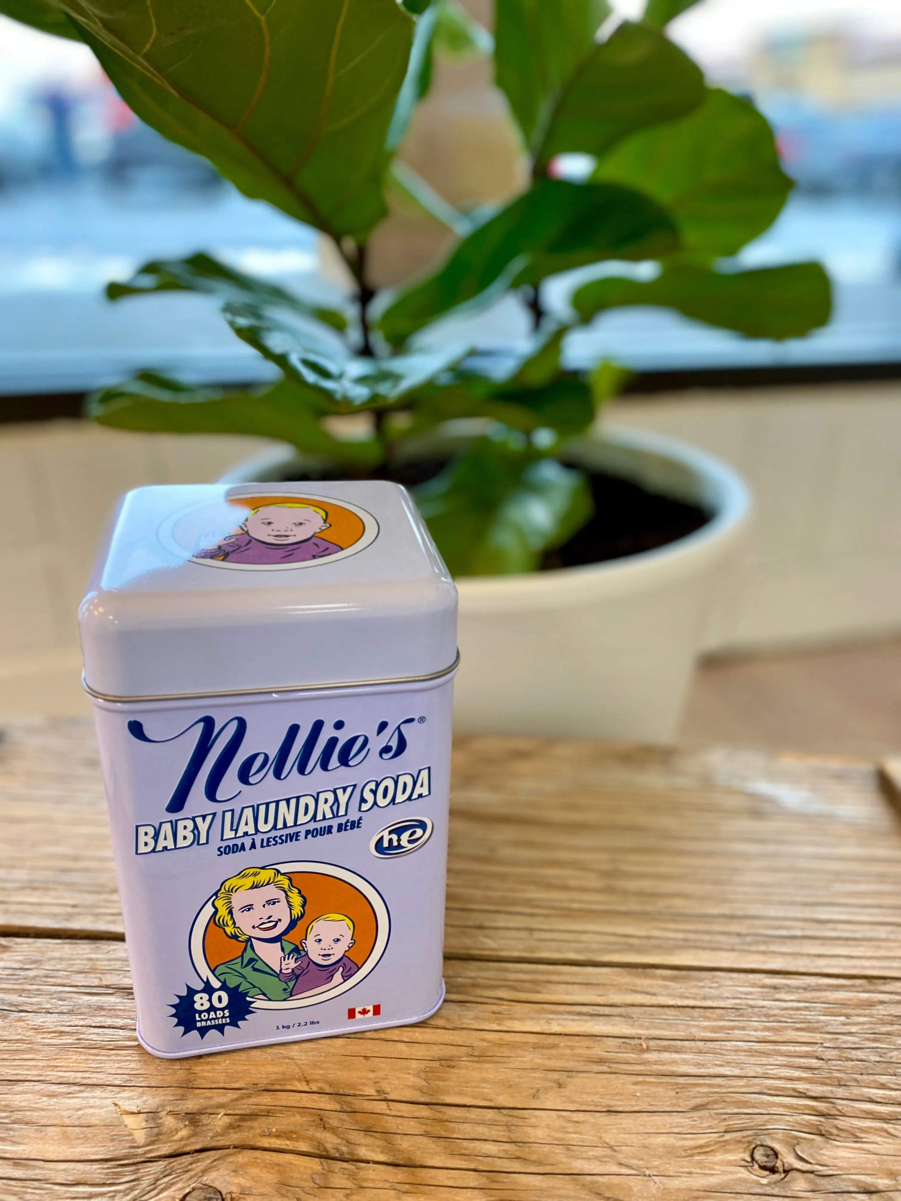 Nellie’s Baby Laundry Soda- Tin 80 loads