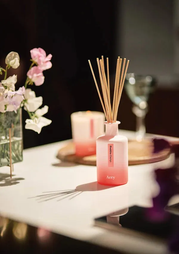 Positive Energy Reed Diffuser - Pink Grapefruit Vetiver and Mint - Aery Living