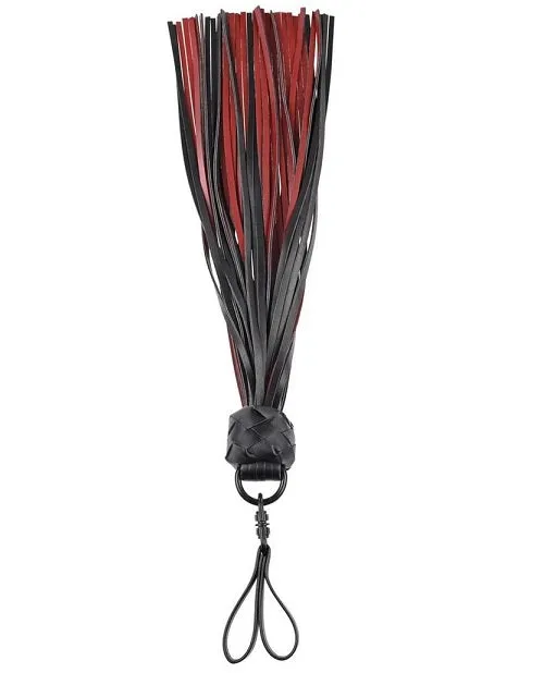 Saffron Finger Flogger - Red/Black