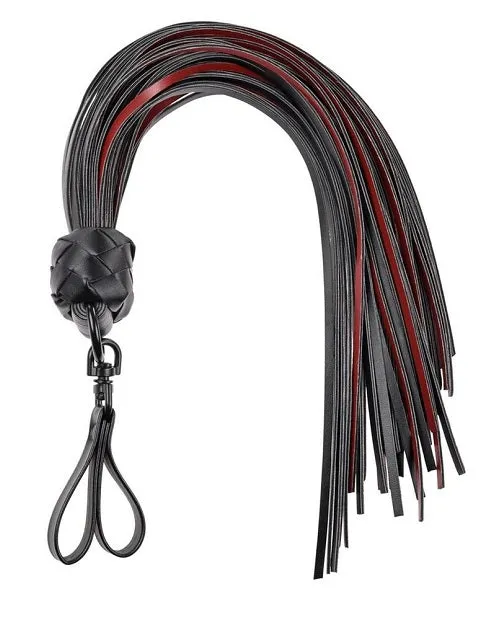 Saffron Finger Flogger - Red/Black