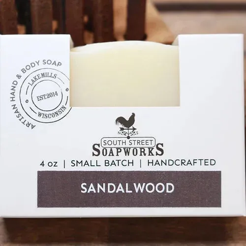 Sandalwood Handmade Hand & Body Soap