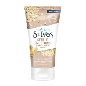 ST.IVES GENTLE SMOOTHING OATMEAL FACE SCRUB & MASK