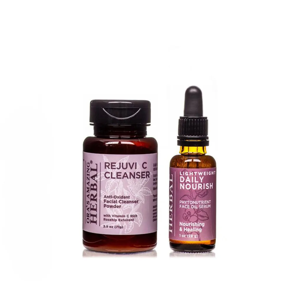 Unscented, Gentle Cleansing Face Care Set