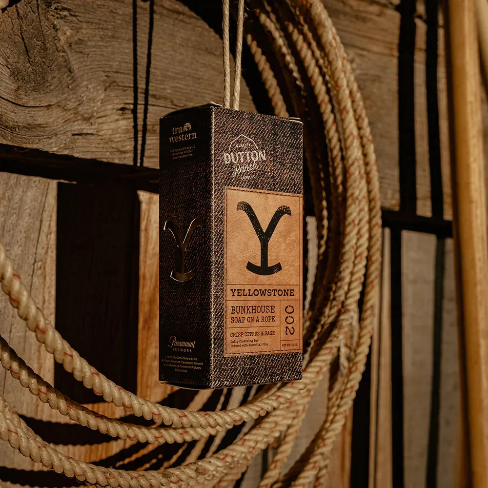 Yellowstone Bunkhouse Soap on a Rope